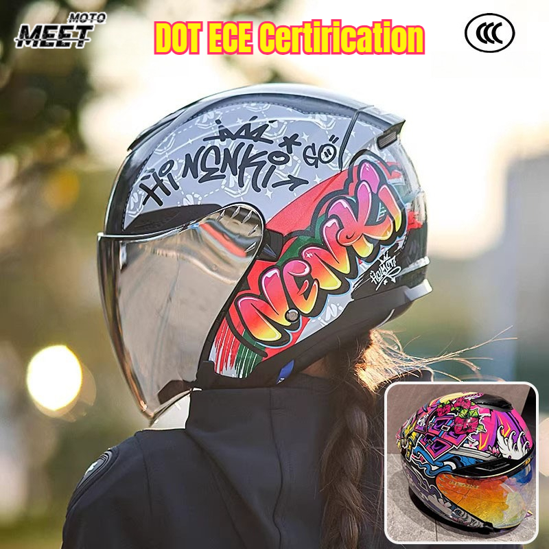 Motorcycle Gear Vintage - Motosiklet Lokomotif Vintage Cruise Yaz Güneş