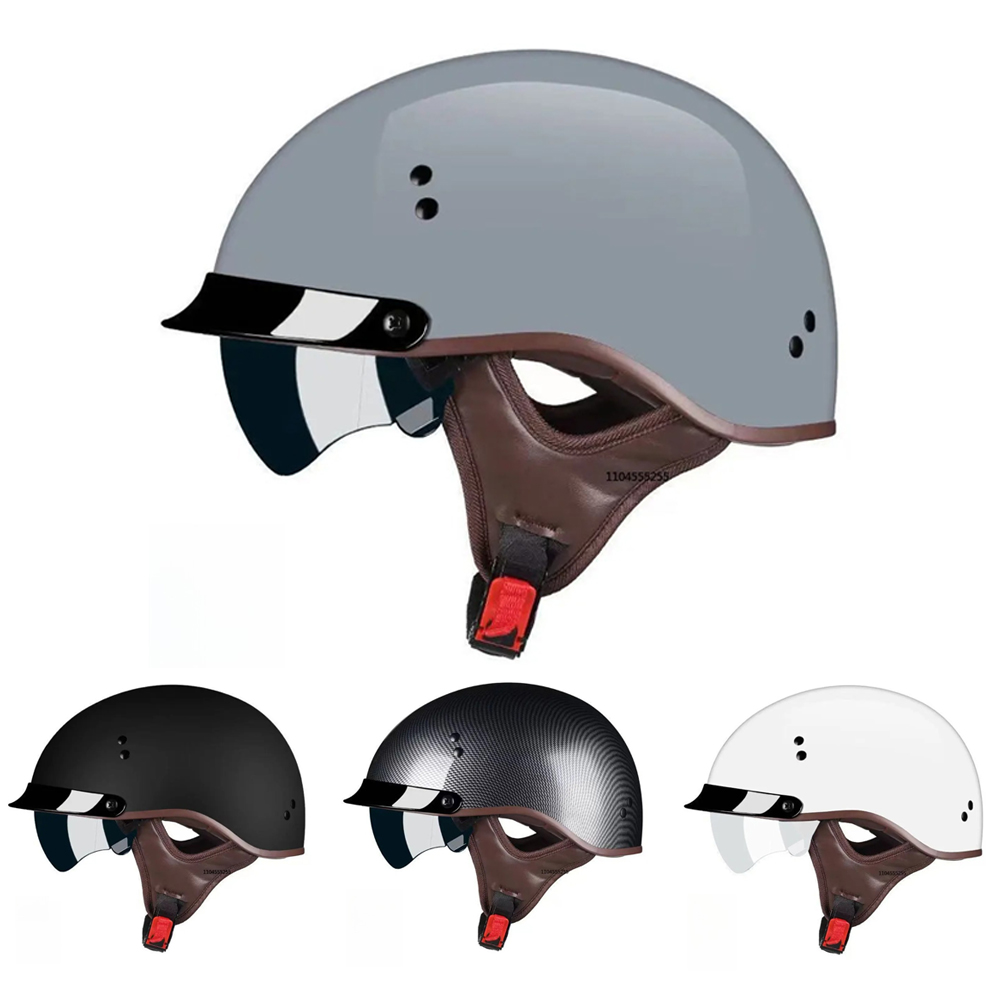 Motorcycle Gear Vintage - Motosiklet Kaskı DOT Sertifikası Vintage Alman