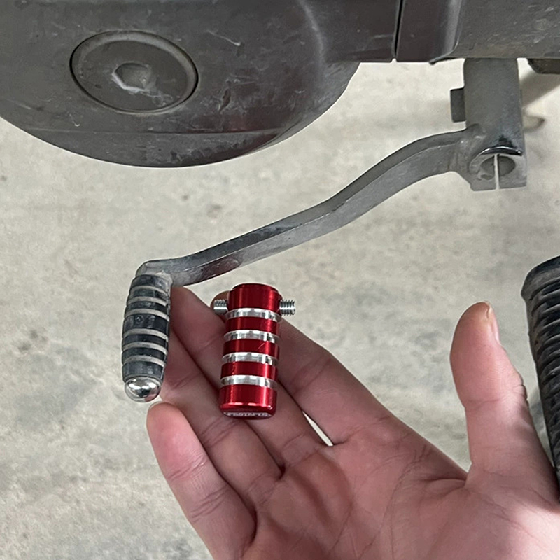 1 adet evrensel motosiklet vit - Motorcycle Gear Lever Cover incelemesi ve fiyatı