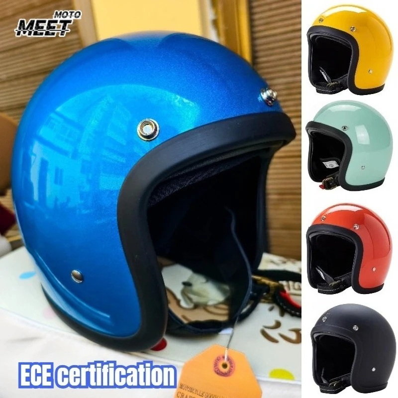 Japon Kore Tarzı Açık Yüz Moto - Motorcycle Gear Vintage incelemesi ve fiyatı