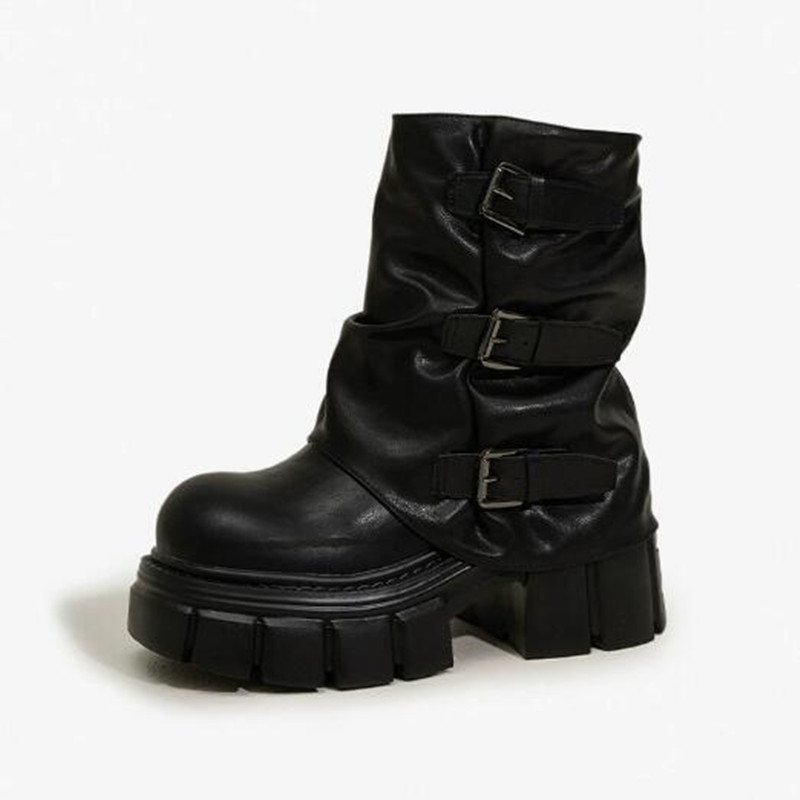 9cm 2026 Kadın Platform Bilek  - Riding Boot Short incelemesi ve fiyatı