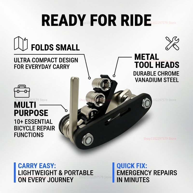 16'sı 1 arada Dağ Bisikleti Ço - Motorcycle Gear Essentials incelemesi ve fiyatı